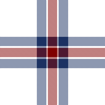 WHITE NAVY RED