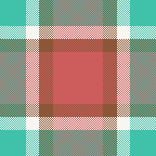 Teal and Maroon Wool