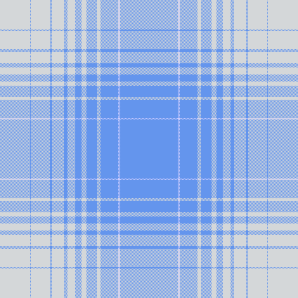 Blue fibonacci mirror mirror