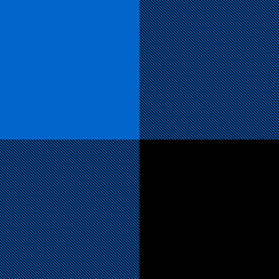 BLUE BLACK