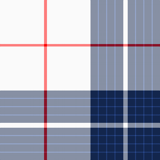 red and blue check