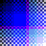 blue