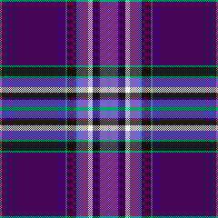 purple plaid fun