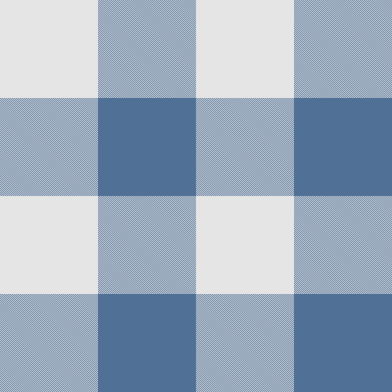 blue and white