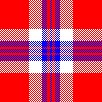 RED BLUE