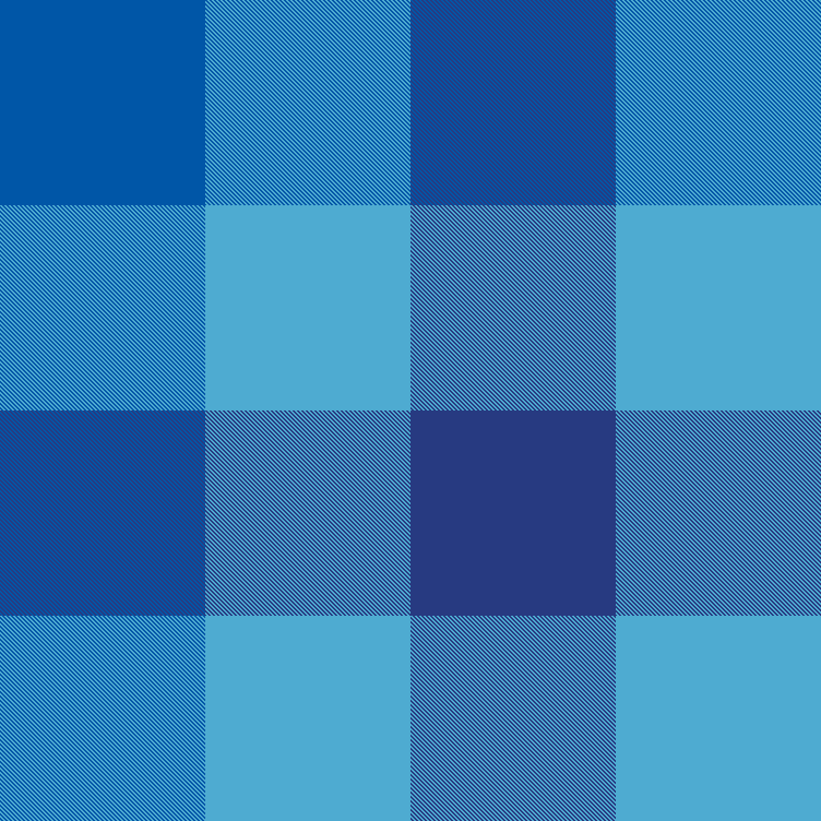 Blue Plaid #1
