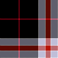 Red black white
