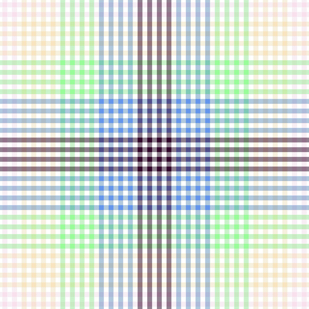 gradient plaid