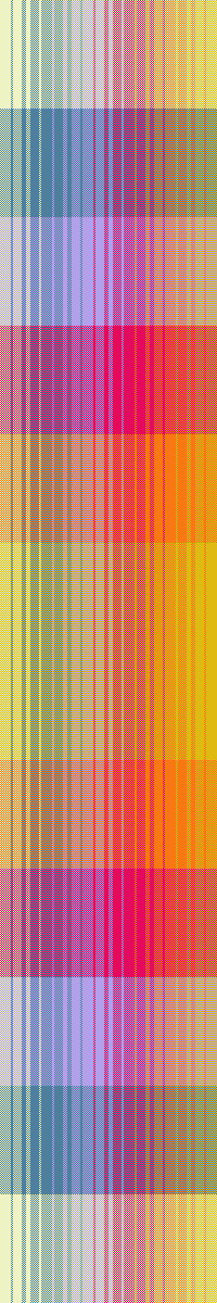 big weft gradient rainbow