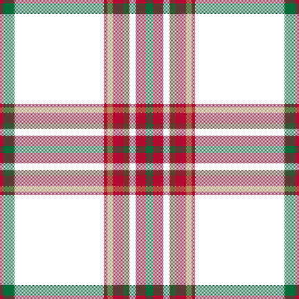 California Flag Tartan 2