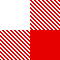 red white