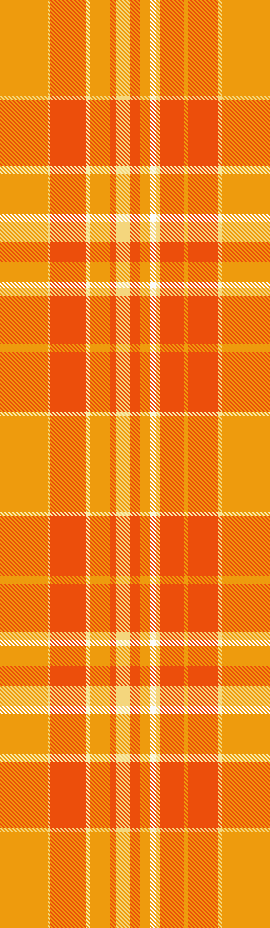 Orange plaid