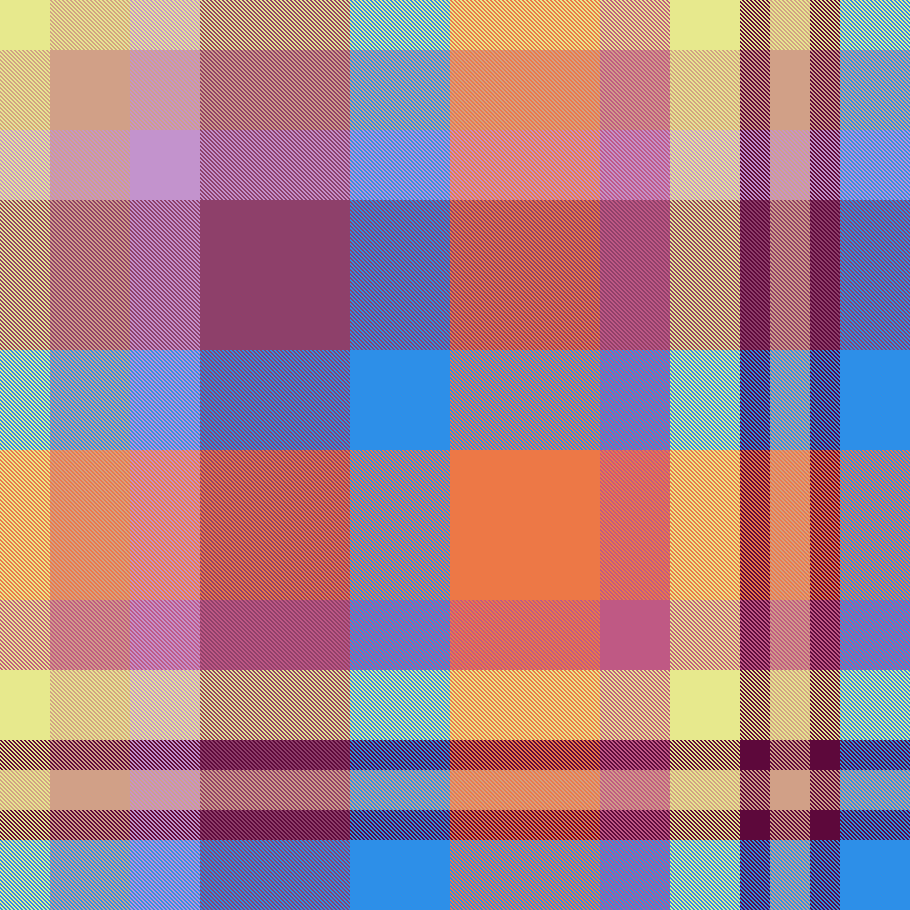 Colourful multi check