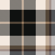 BLACK BEIGE PLAID