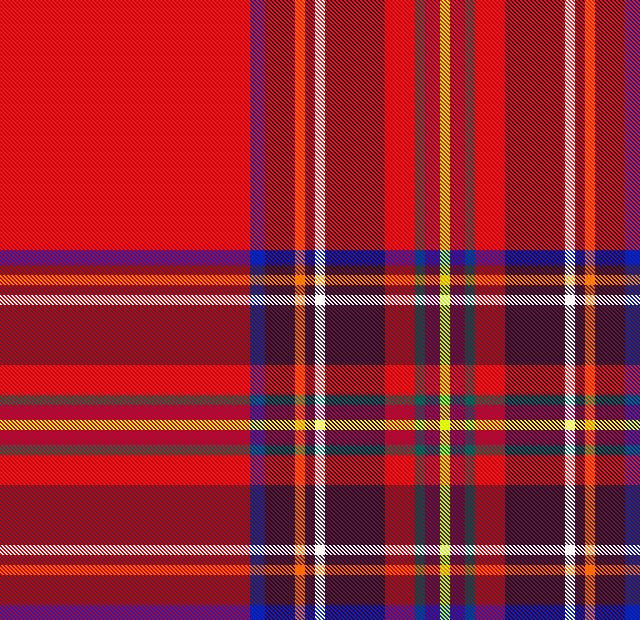 Tartan Rojo Doble 45