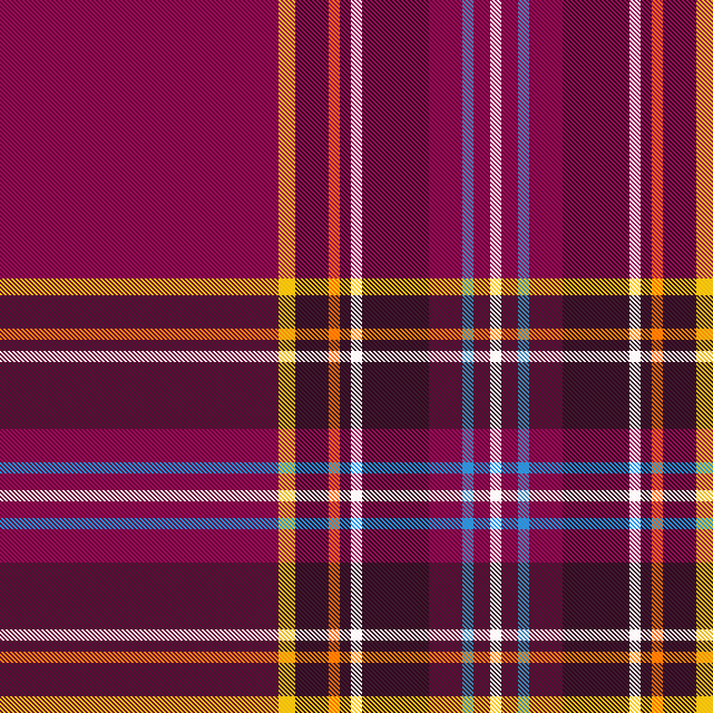 Tartan Bordo Doble 45