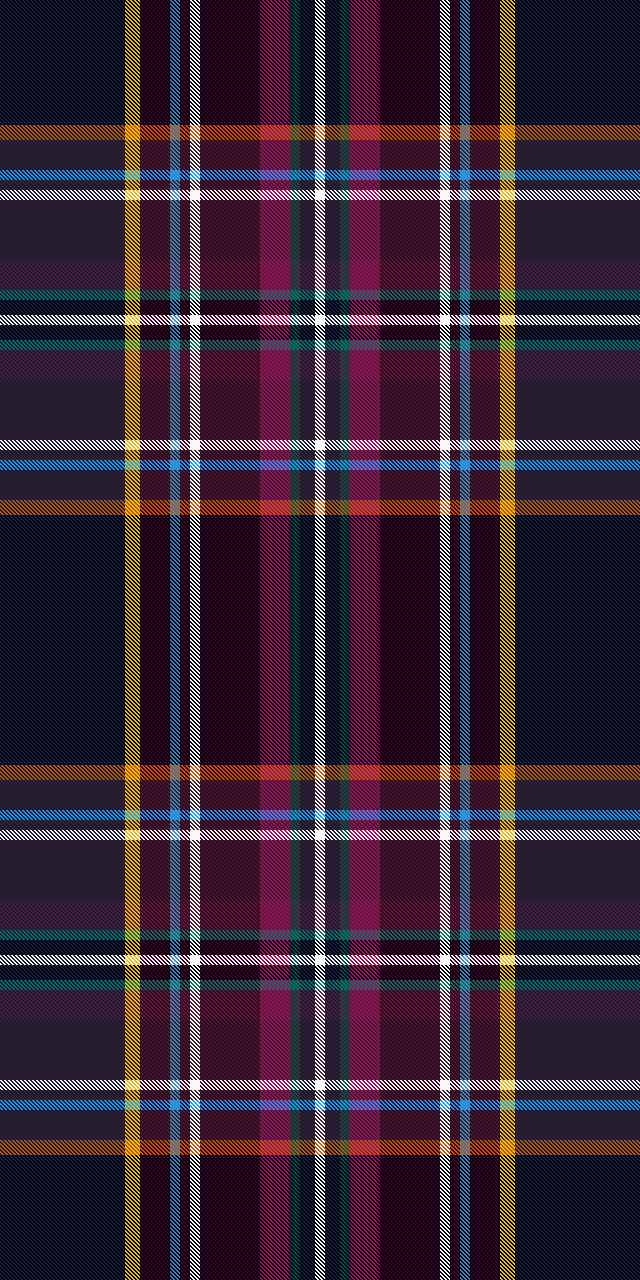 Multi Rainbow tartan