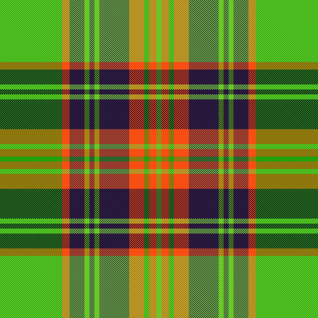 Tartan verde Claro Doble