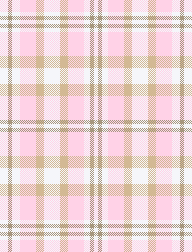 Pink Tan Bambu Plaid Scarf