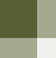 MOSS GREEN/WHITE DOT