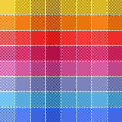 Rainbow Squares