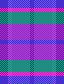 Laura blanket blue squares