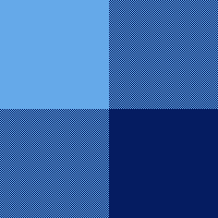 Mystic Blue Buffalo Check