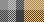silver gray + battleship gray + onyx gra