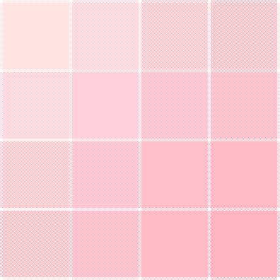 Shades of pink with squares