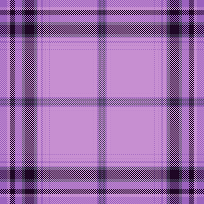 Aubergine Purple Tartan