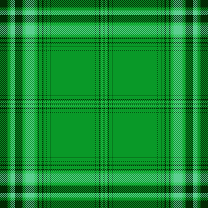 Basil Green Tartan