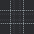 Black Caviar Grid Check