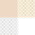 Beige Gingham Alrac