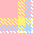 pink yellow blue