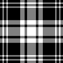 B/W Plaid