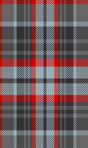 blue and grey and red