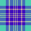 Turq plaid