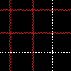black plaid