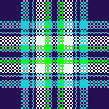 simple plaid lime