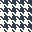 2 color houndstooth navy