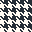 2 color houndstooth navy