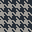 navy grey houndstooth