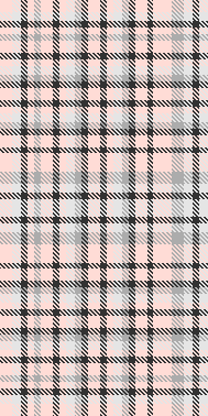 pinky plaid twill