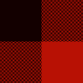 red black