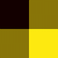 yellow check