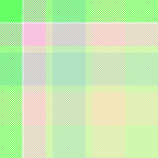 lt green pinkered