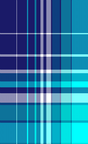 Blue and Teal Plaid