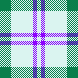 Mostly green splash purple