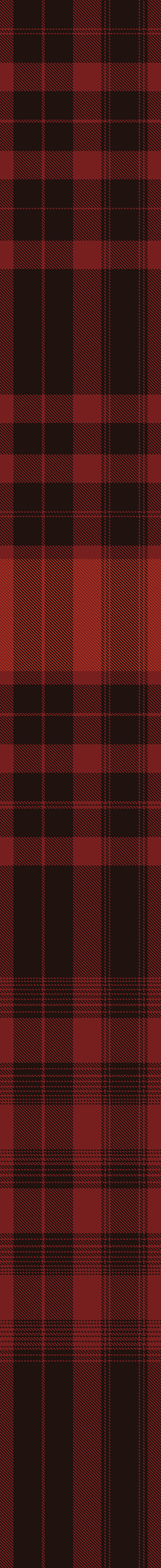 LONG BLACK WATCH RED AND BLACK