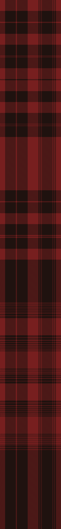 black and red
